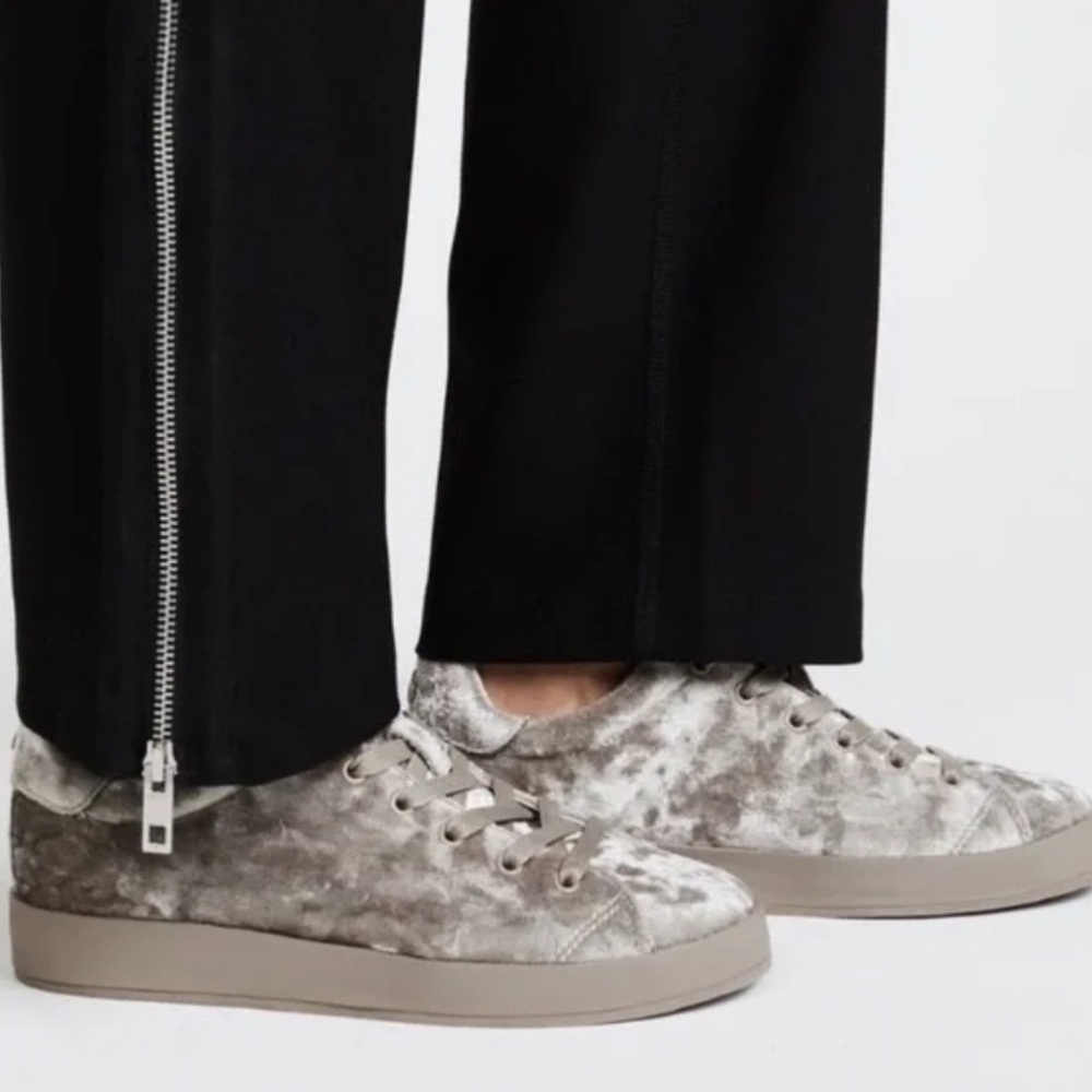 Rag & bone Crushed Velvet Low- Top Sneakers, Size 10, New without Tag